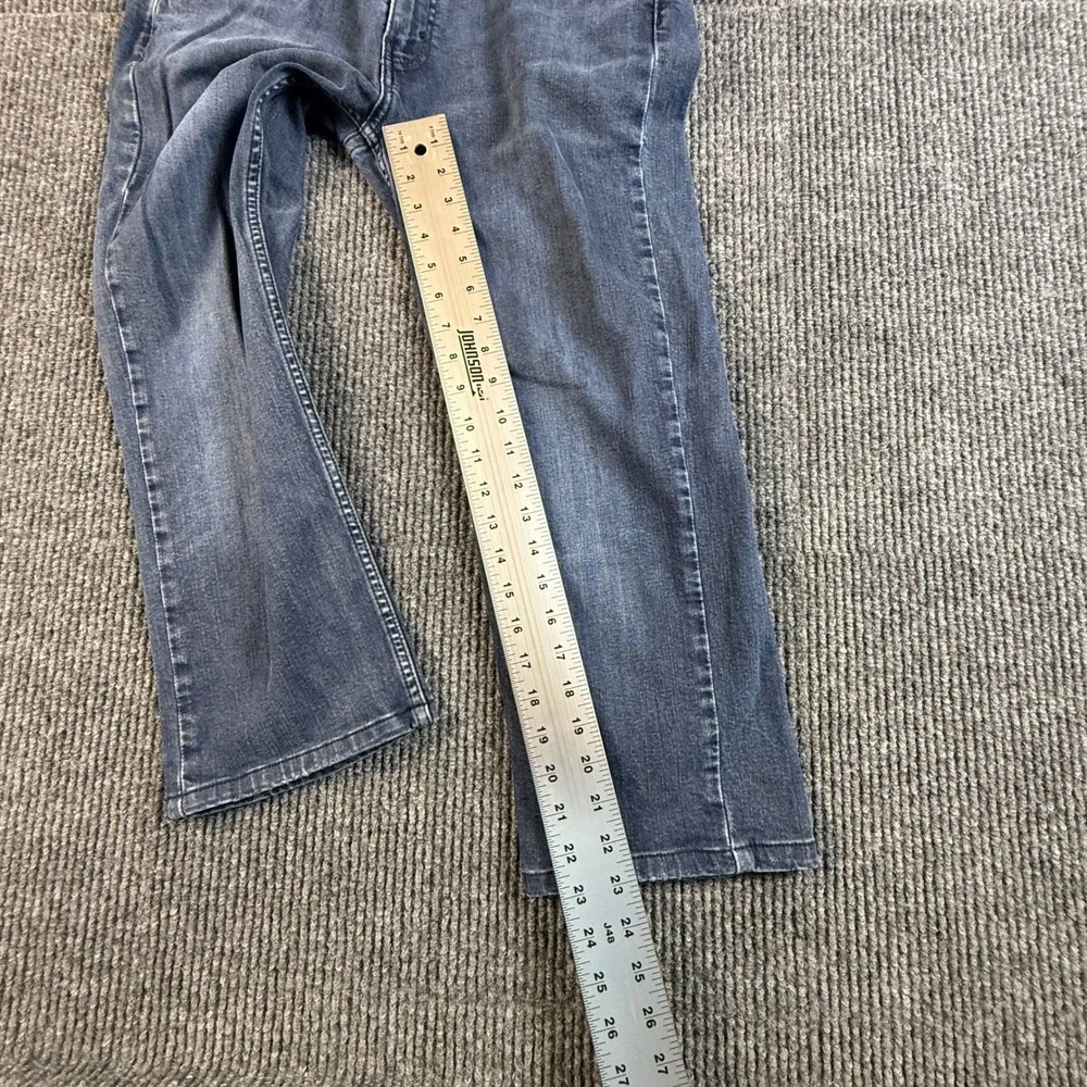 Levis 514 Straight Fit Mens 34x30 Jeans Dark Wash Blue Denin